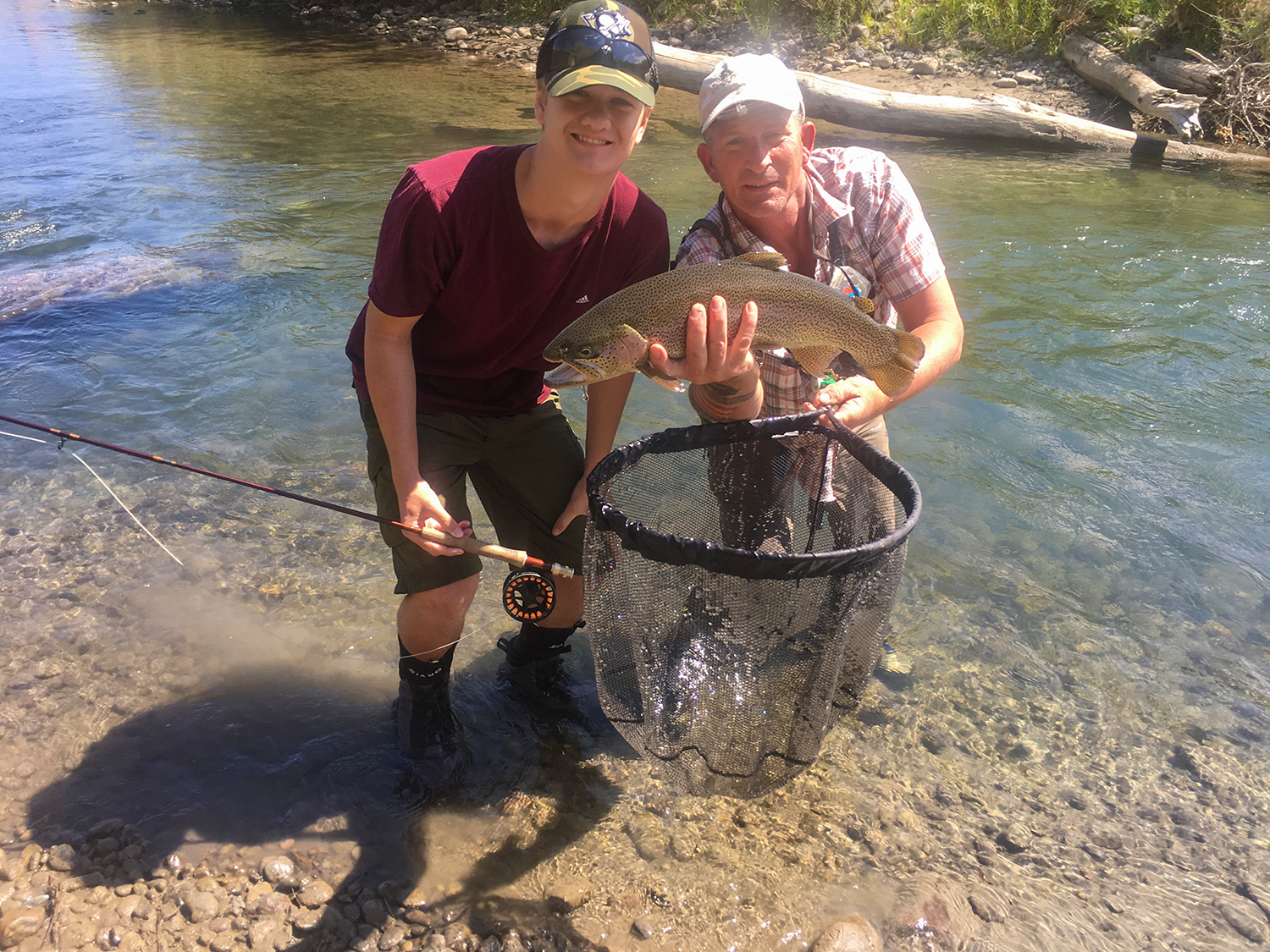 fishing at Calvary Ranch Colorado